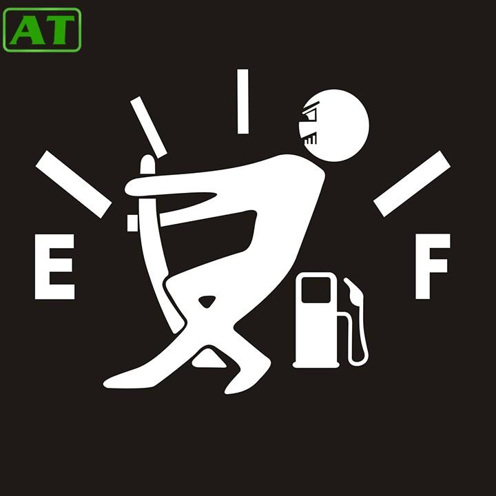 Decal Dán Trang Trí Nắp Bình Xăng Ô Tô Xe Hơi Phong Cách Thể Thao