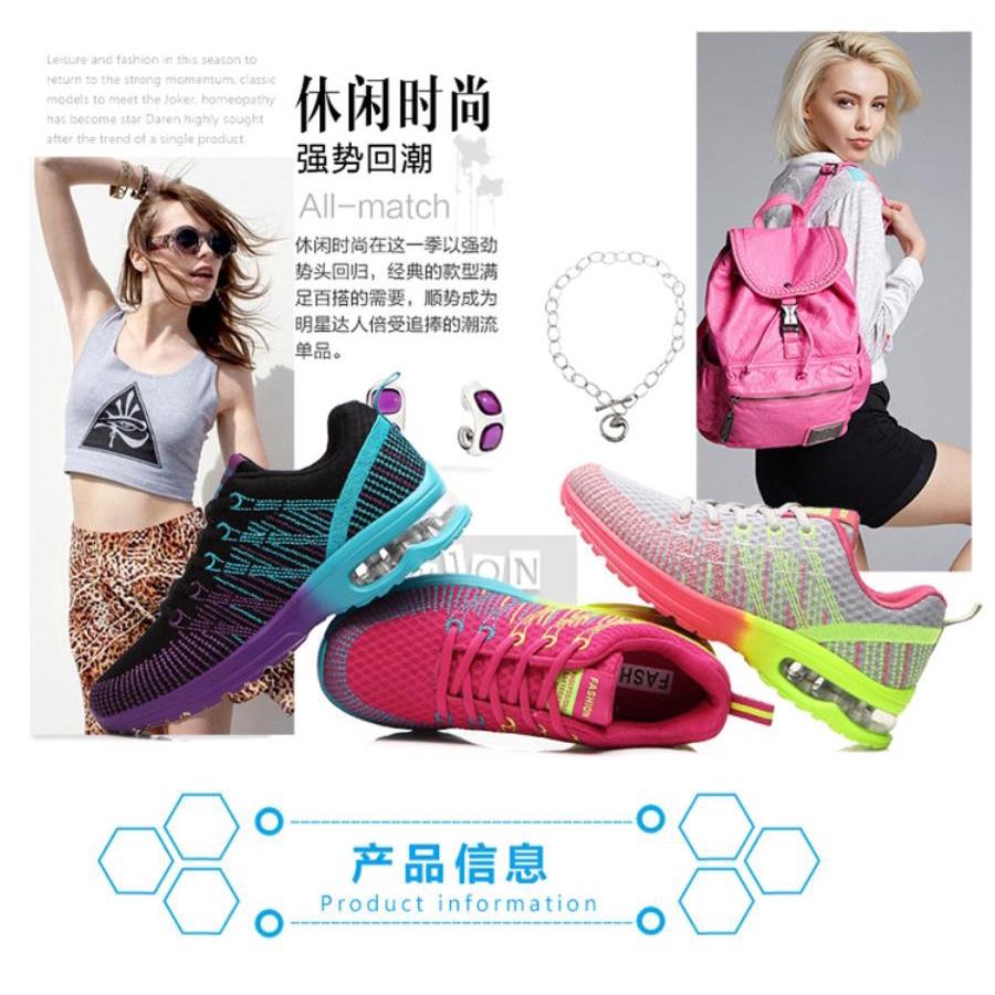 Giày sneaker chạy bộ thông thoáng cho nữ