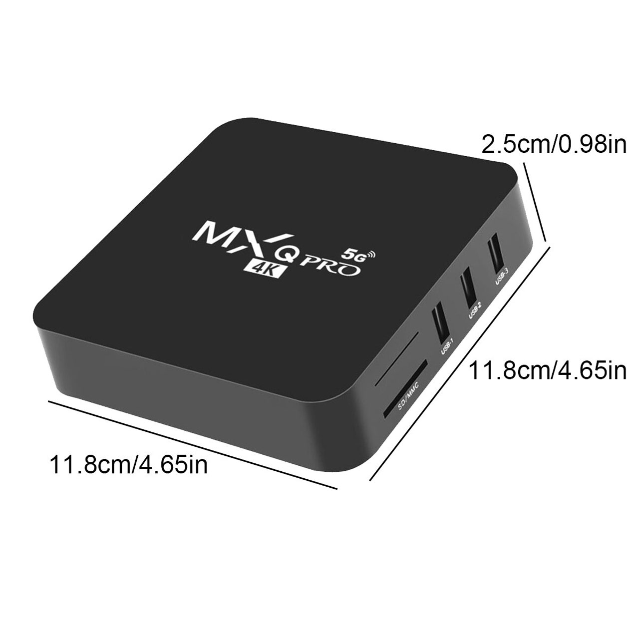 TiVi Box MXQ Pro 2.4G 5G Android 11.1 RK3229 QuadCore 5G Wifi 1GB/2GB 8GB/16GB 4K HD Hỗ Trợ Youtube - Hàng Chính Hãng