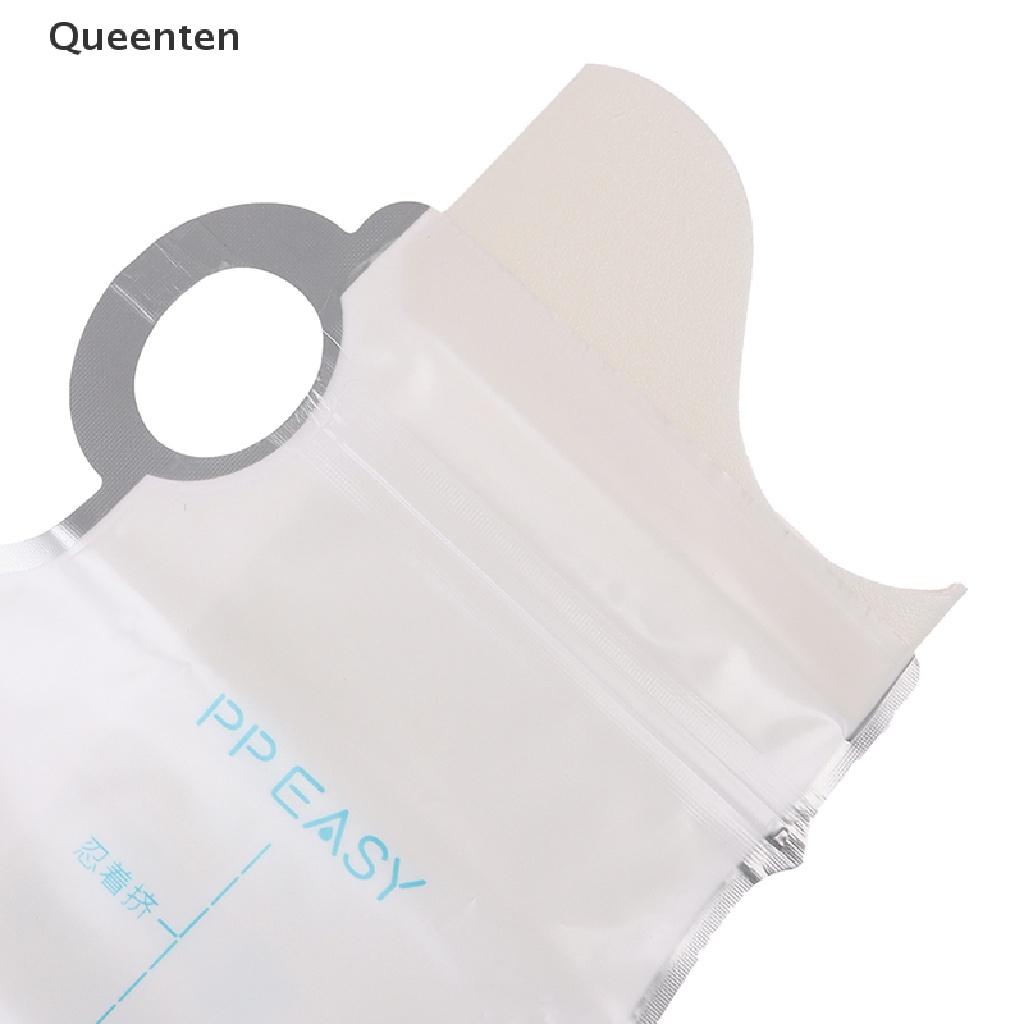 Queenten 4x Portable Disposable Urinal Urine Wee Toilet Bags Camping Car Emergency 700ML QT