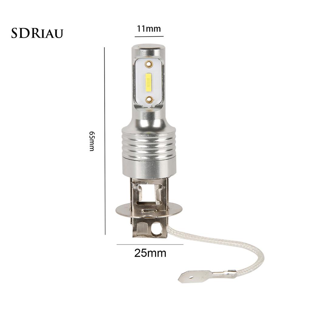 2 Bóng Đèn Pha H3 30w Ip67 Siêu Sáng Cho Xe Hơi