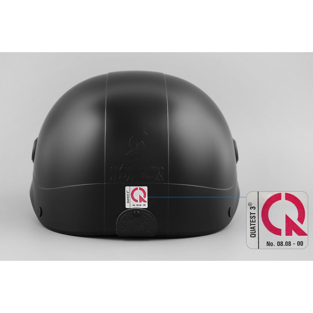 Mũ bảo hiểm lỗ thông gió NÓN SƠN chính hãng A-DN-052