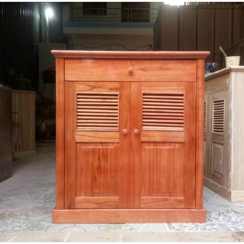 Tủ giày gỗ xoan ta đủ loại 2 cánh , 3 cánh , 4 cánh ( có sẵn)