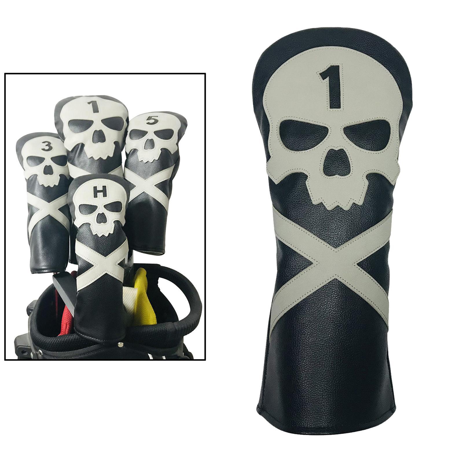 3pcs Waterproof Golf Head Cover Club Headcover Guard Sleeve