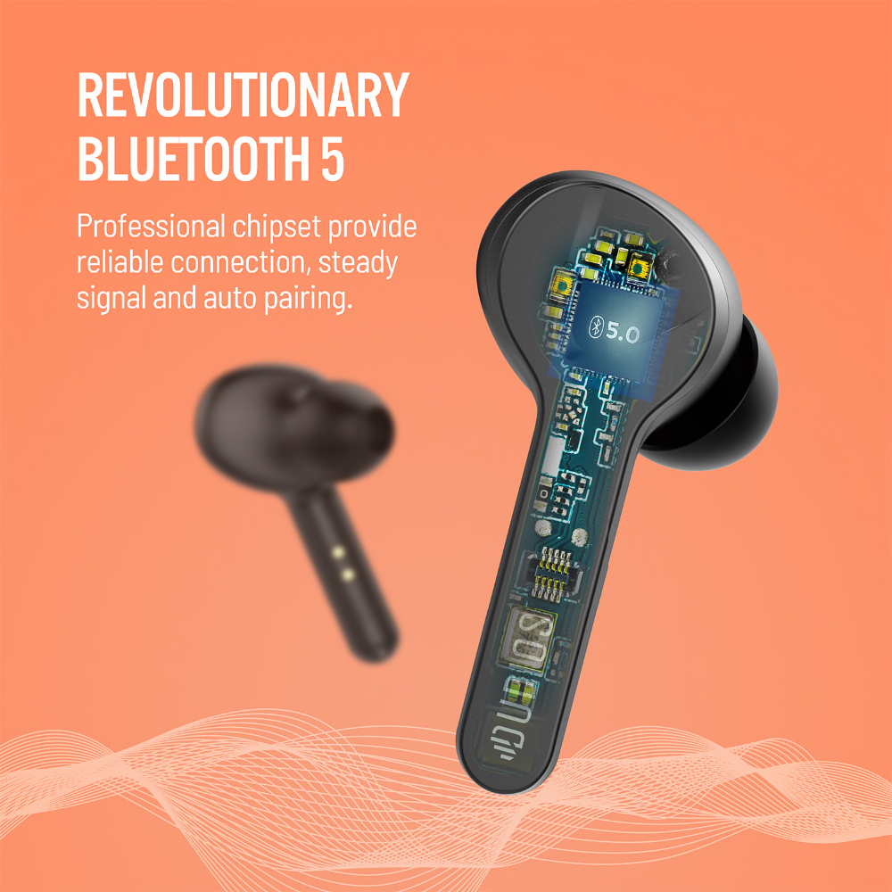 Tai nghe True Wireless Dudios Shuttle Bluetooth 5.0  -  Hàng chính hãng