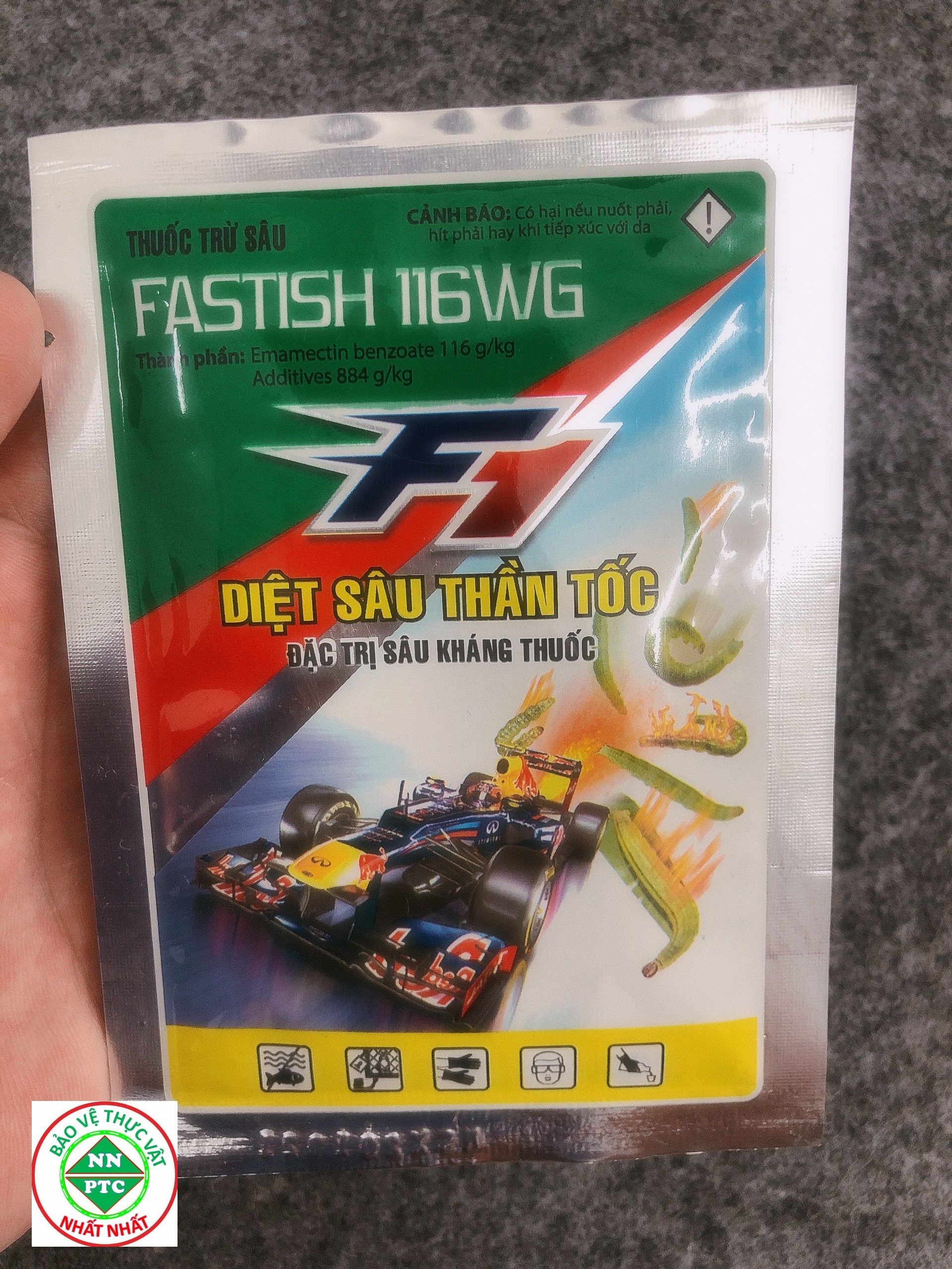 Thuốc Trừ Sâu Sinh Học Fashfish 116WG Thế Hệ Mới Diệt Cả Sâu Đã Kháng Thuốc