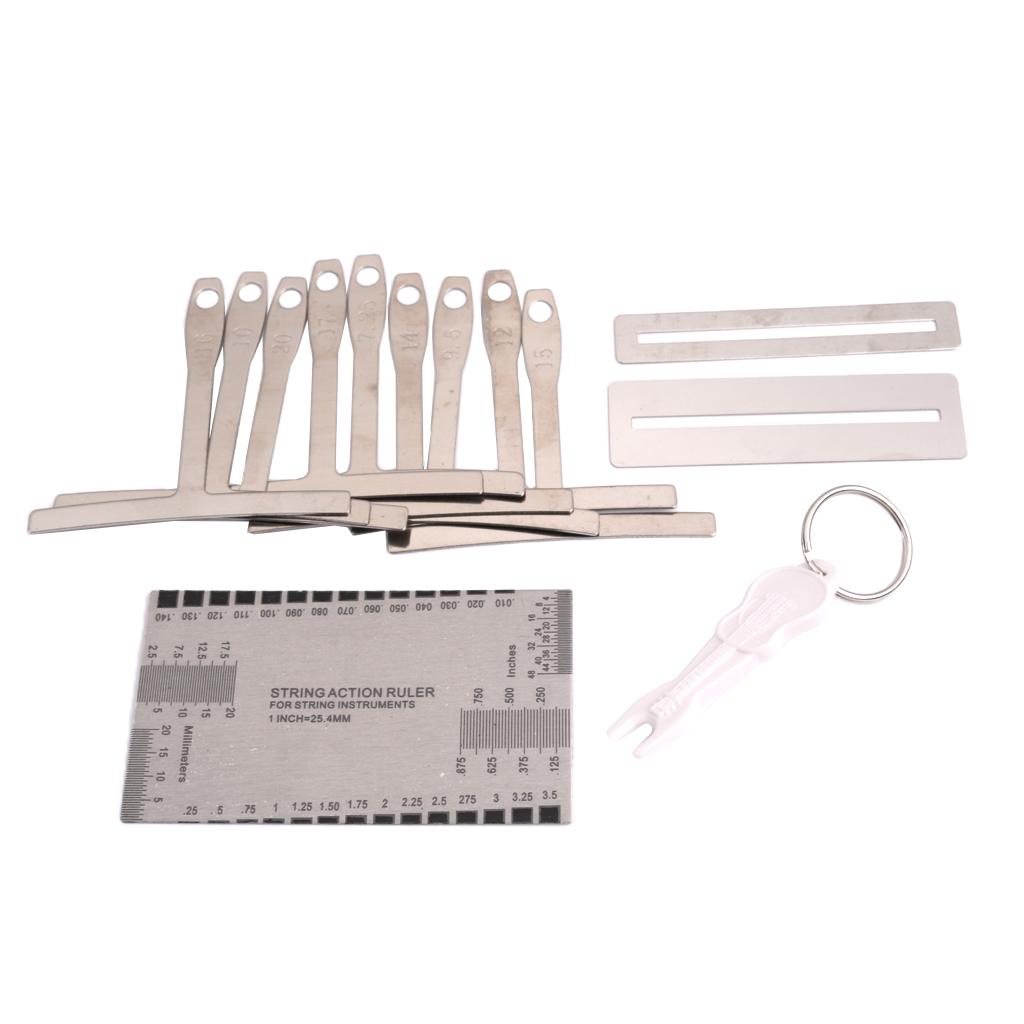 Sunnimix 9 Chiếc Understring Bán Kính Đồng Hồ Đo + Tặng Xâu Chuỗi Hành Động Ga Chun + 2 Chiếc Ván Trượt Ngón Tay Bảo Vệ
