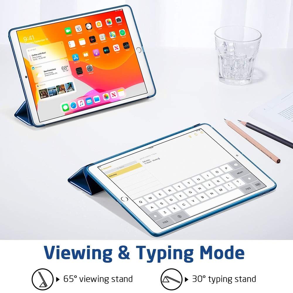 Bao da dành cho iPad Gen 7 10.2 2019 ESR Rebound Slim Smart Case_ Hàng Nhập Khẩu