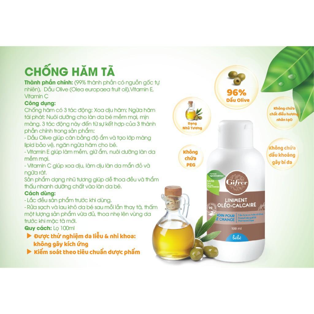 Kem chống hăm tã Gifrer chai 100ml