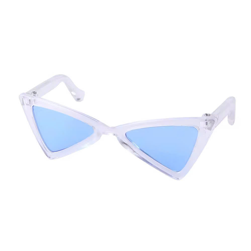 MẮT KÍNH KÍNH RÂM KÍNH MÁT NGỘ NGHĨNH TAM GIÁC SIÊU XINH SANG CHẢNH MÃ 1 CHO THÚ CƯNG CHÓ MÈO