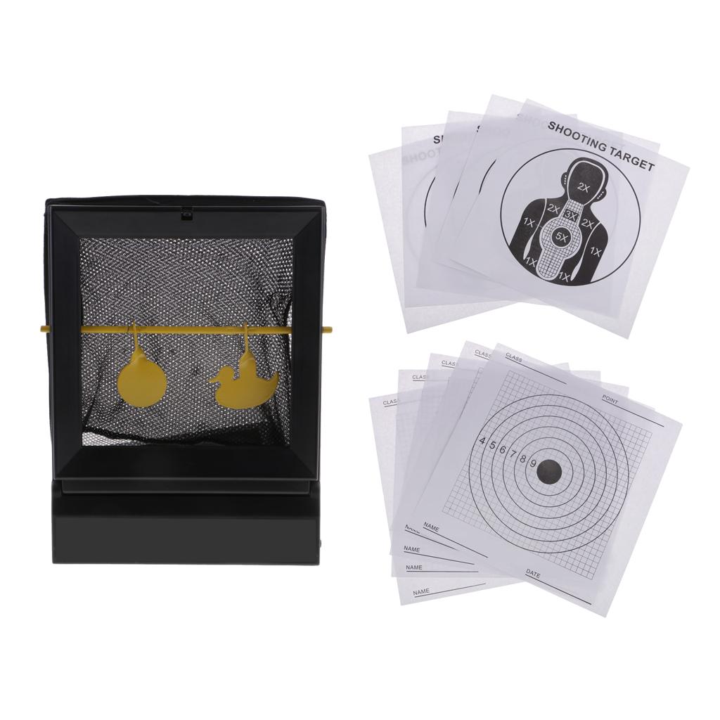 Paper Target + Self Resetting Target with Net Catcher for Training