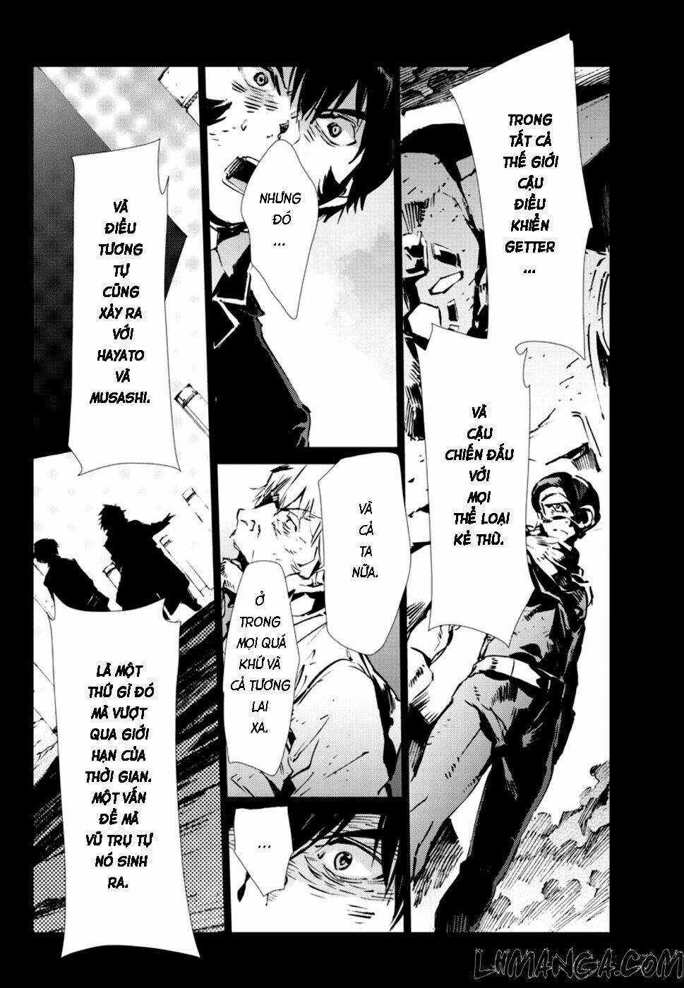 getter robo devolution: uchuu saigo no 3-punkan chapter 6 8