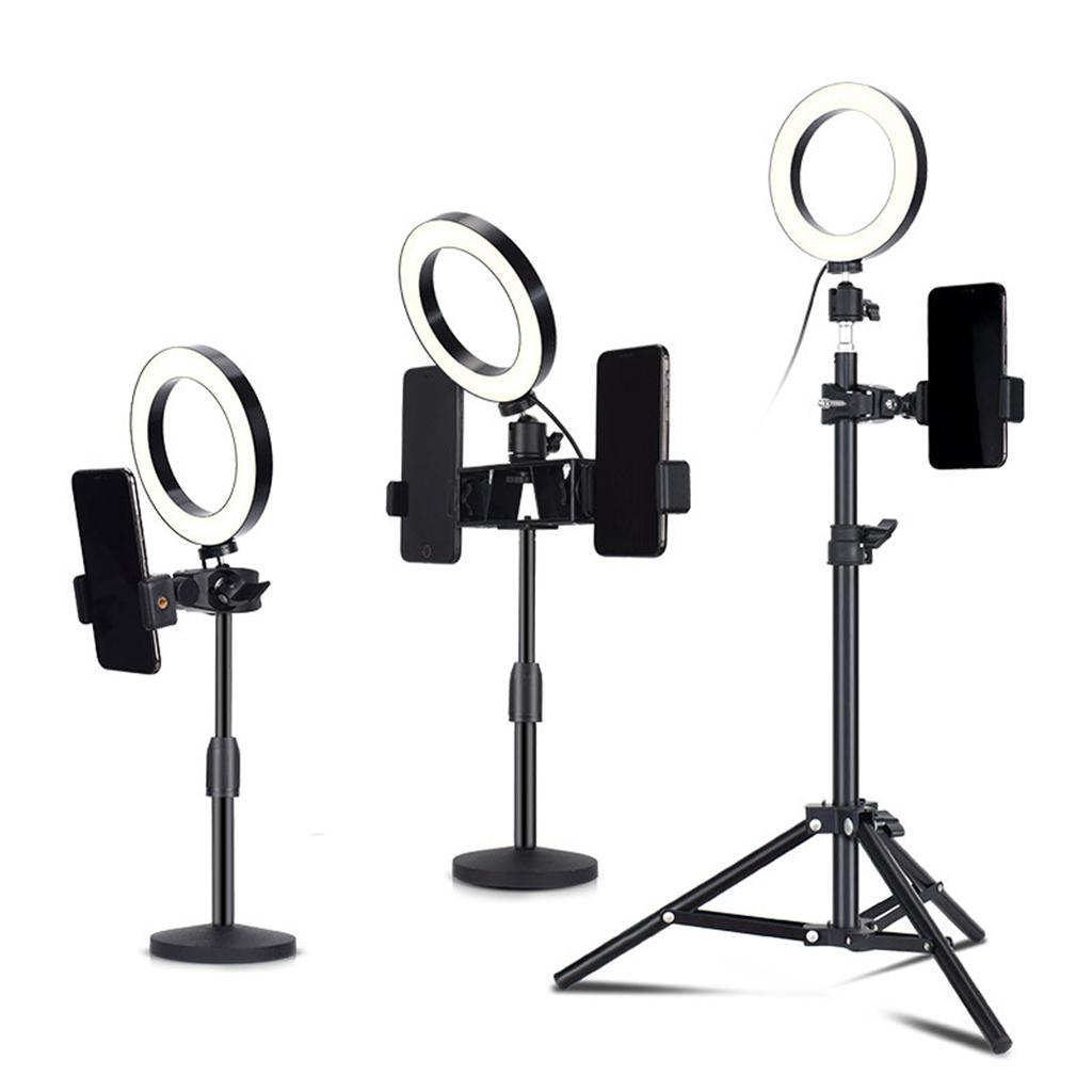 Two-position Bracket 360° Rotation Monopod Mount 11.5x11.5x1.5 cm for Phone