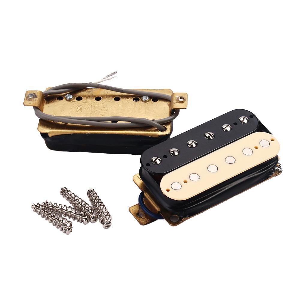 Professional Humbucker Pickups Set, Including Bridge and Neck Pickup, for Electric Guitar Parts