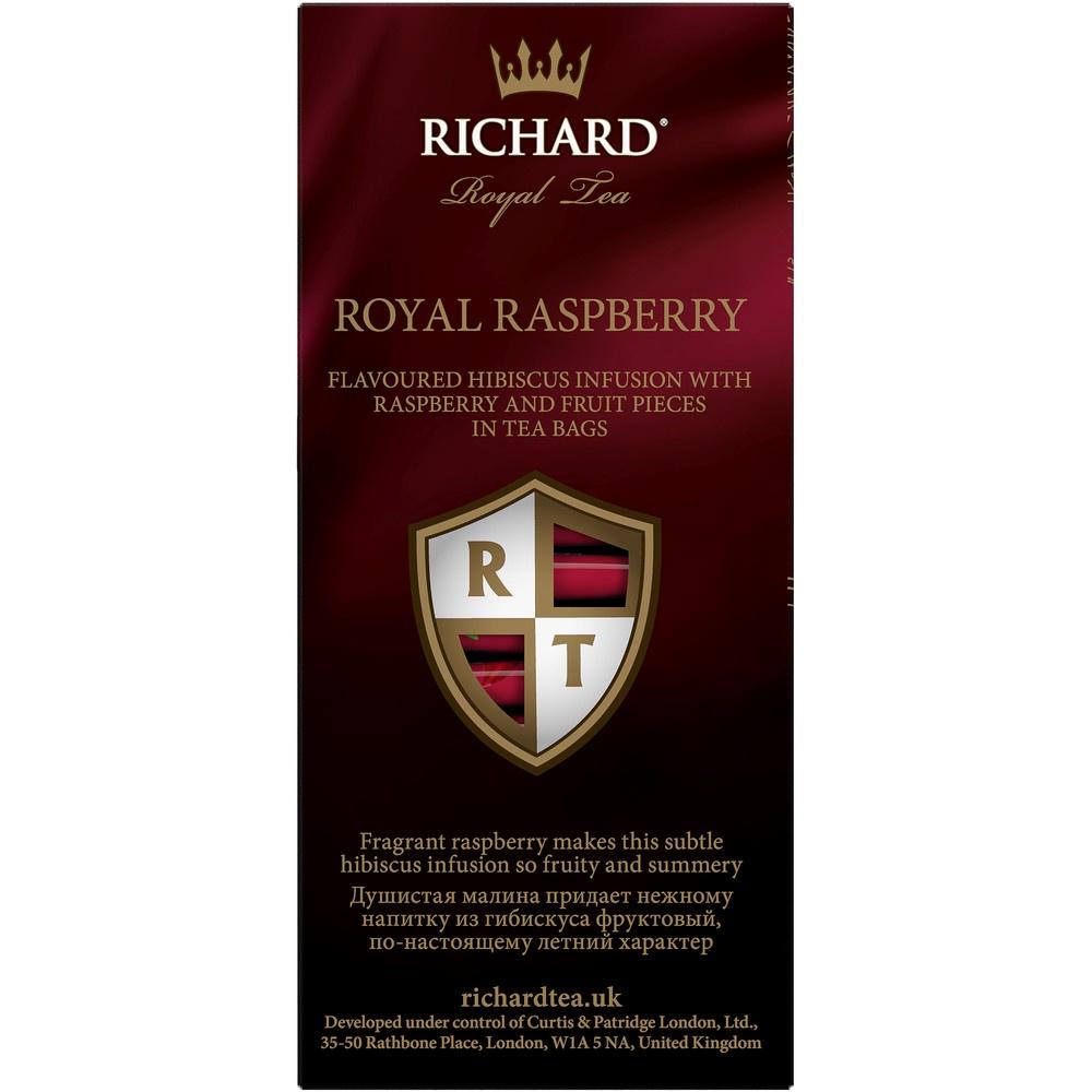 Trà Thảo Mộc Trái Cây Túi Lọc Thượng Hạng Hiệu Richard Hương Mâm Xôi - Tea Richard Royal Raspberry