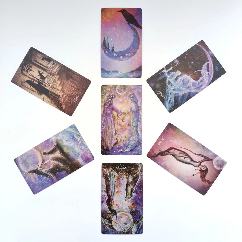 (Size Gốc) Bộ Bài Earthly Souls &amp; Spirits Oracle