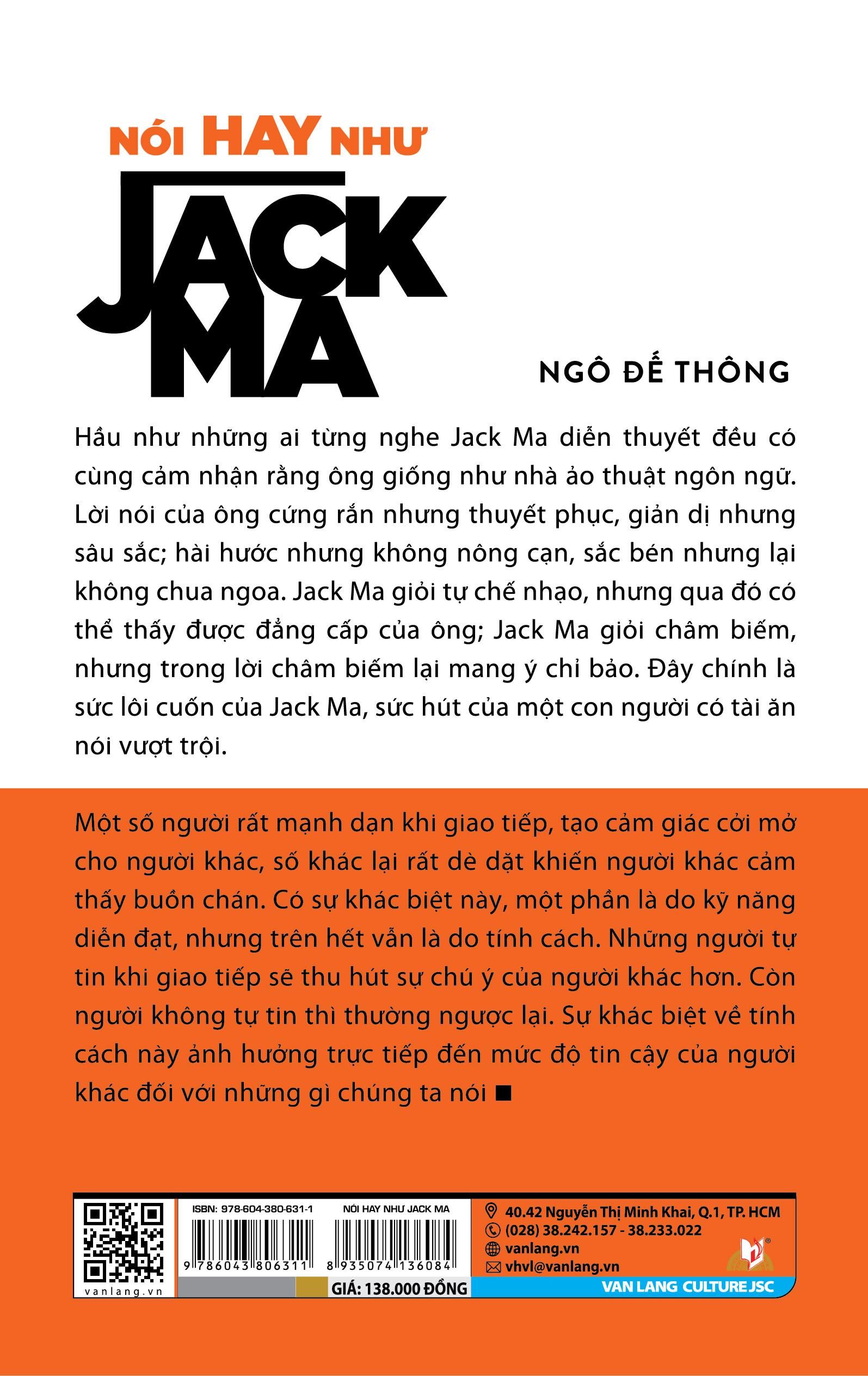 Nói Hay Như Jack Ma -Tái Bản