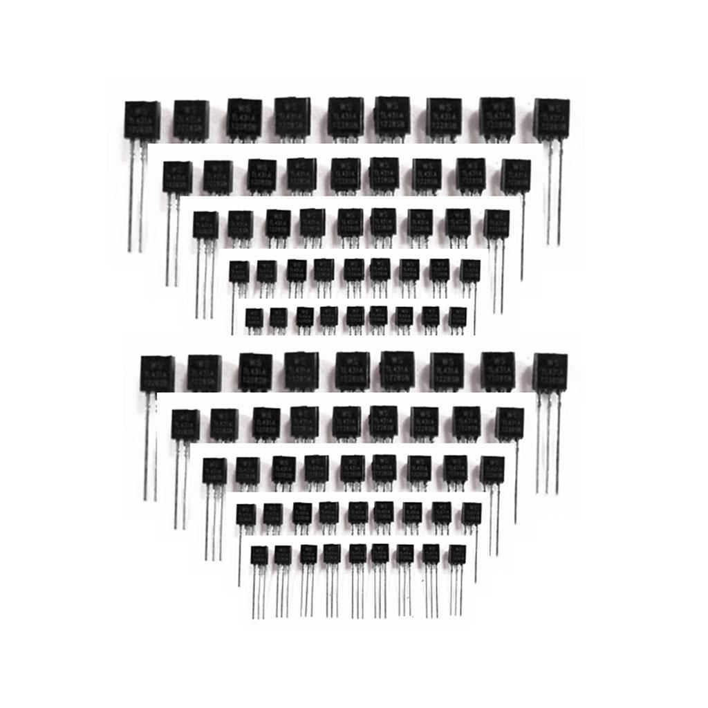 TL431 TL431A TO-92 Precision Shunt Regulators DIY Pack of 100
