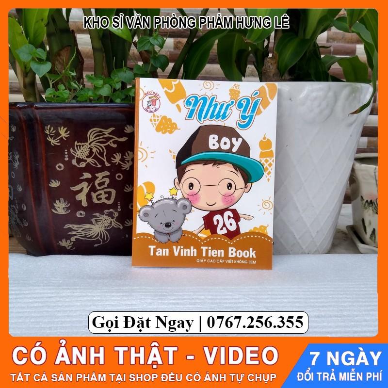 Tập ,vở học sinh 200TRANG 4oly giấy dày không lem TÂN VĨNH TIẾN