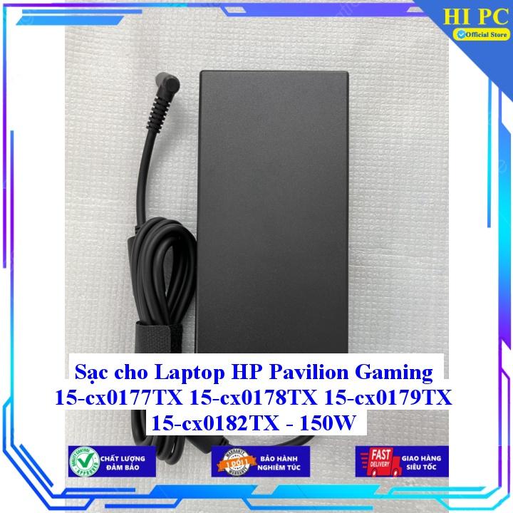 Sạc cho Laptop HP Pavilion Gaming 15-cx0177TX 15-cx0178TX 15-cx0179TX 15-cx0182TX - 150W - Kèm Dây nguồn - Hàng Nhập Khẩu