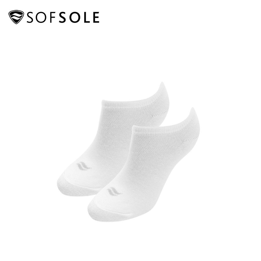 Vớ thể thao unisex Sofsole - 20288 (3 đôi đen + 3 đôi trắng)