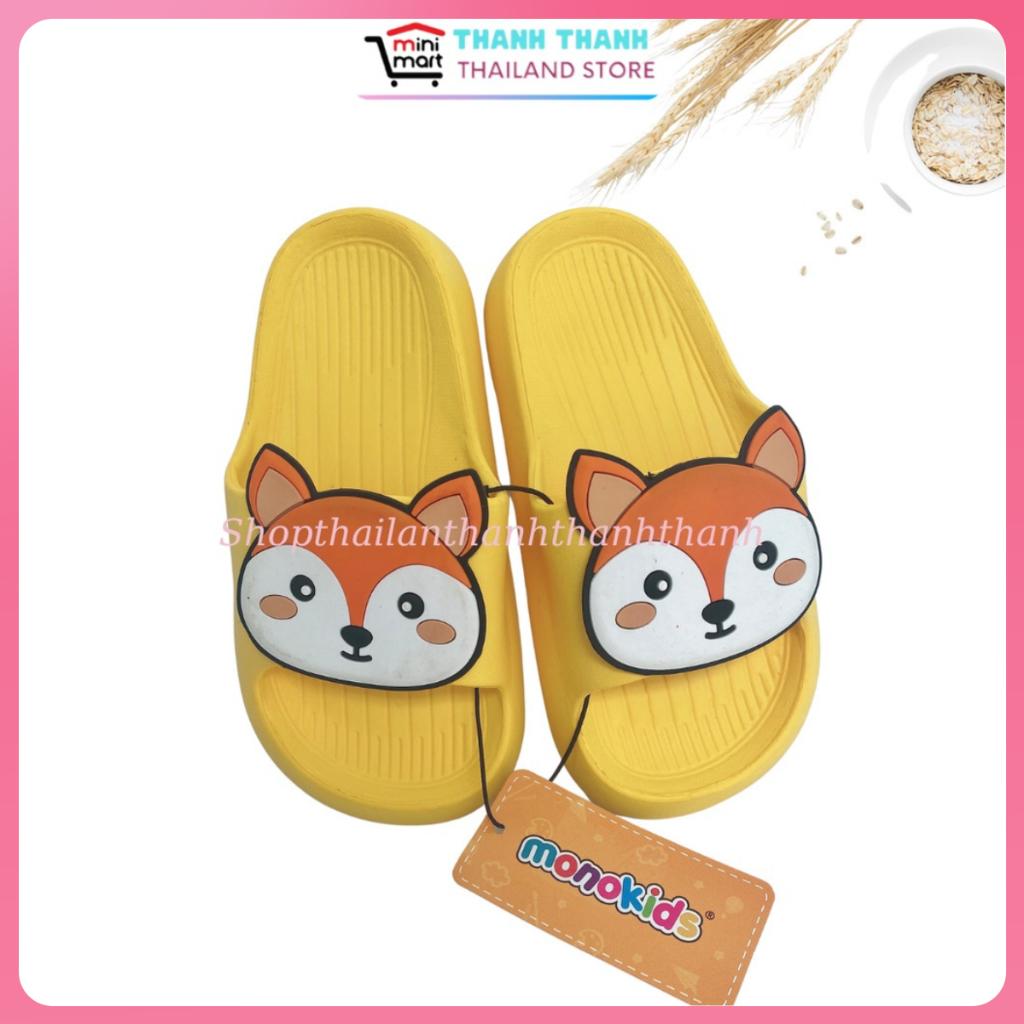 Dép Nhựa Đúc Cho Bé MONOBO AD01DEER Siêu Nhẹ Hình Thú Đáng Yêu - Thanh Thanh Store