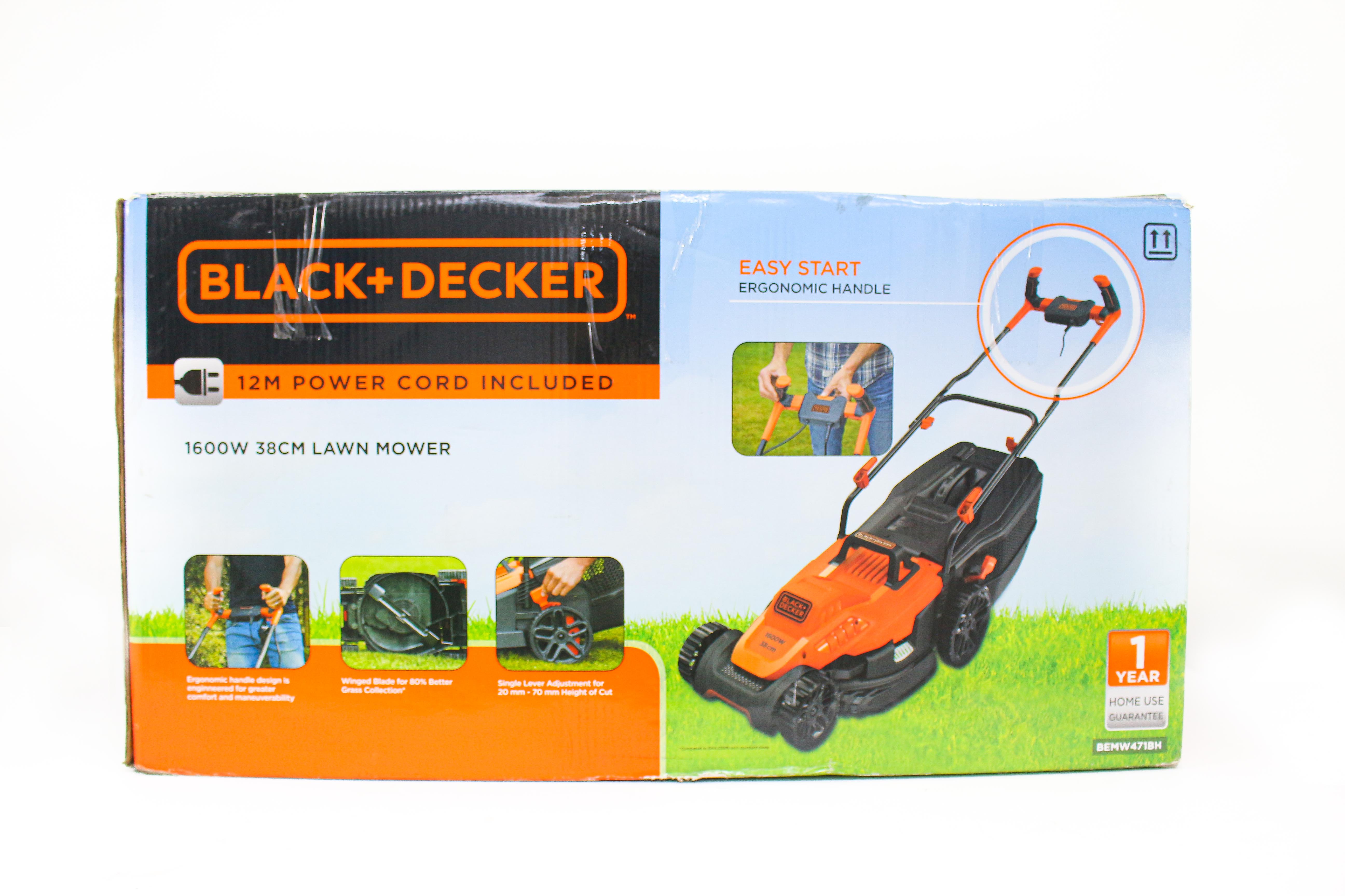 Máy cắt cỏ 1,600W Black&Decker BEMW471BH-B1