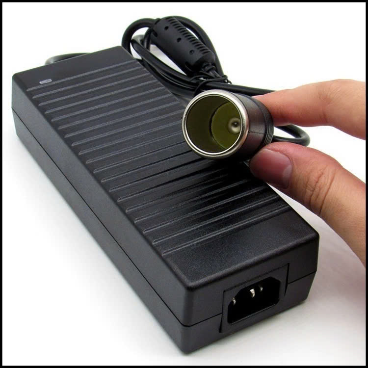 Bộ Nguồn 220V Sang 12V - 10A Có Tẩu Cắm – Dùng Máy Bơm, HútBụi, Quạt Gió 12V Tại Nhà