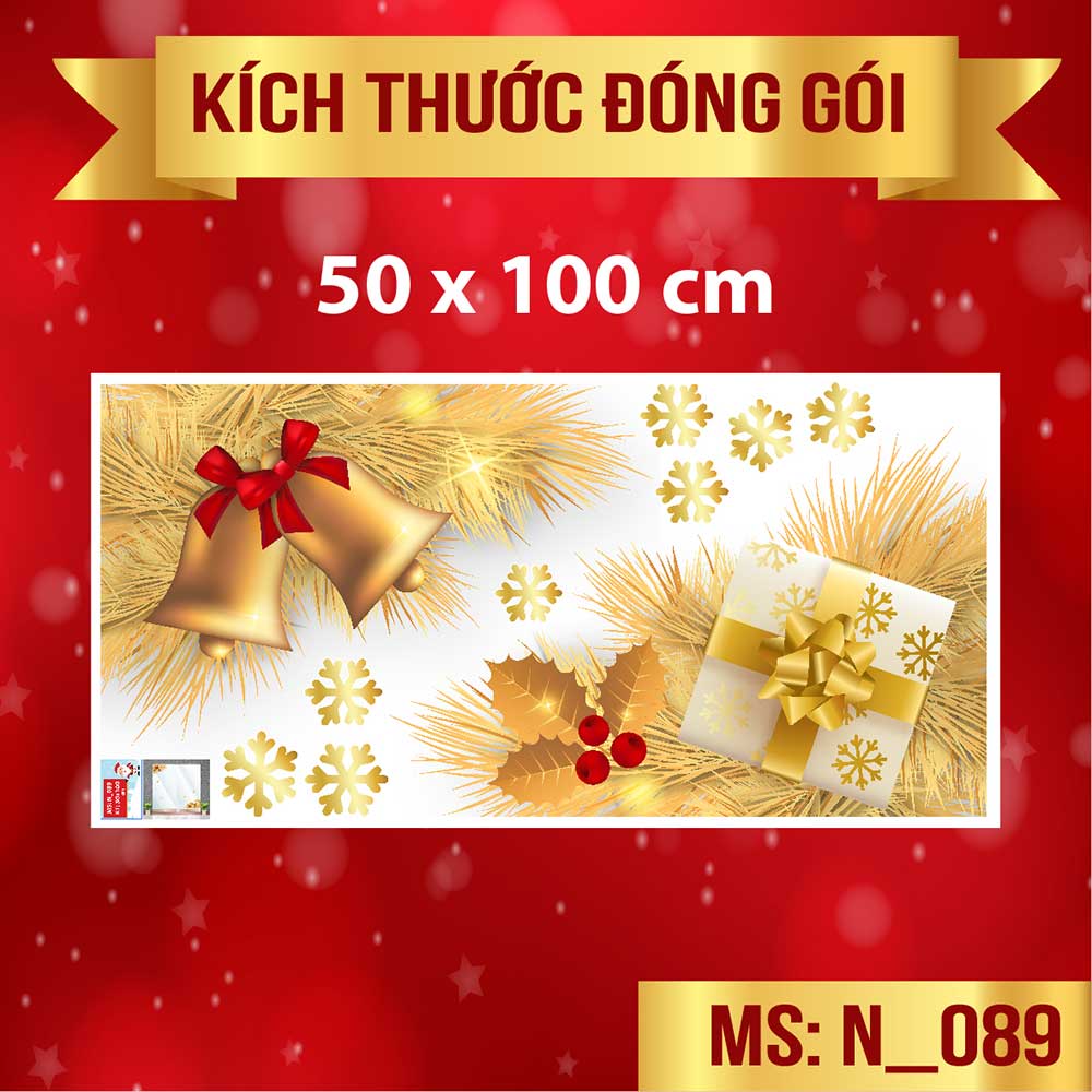 Combo số 45 sắc vàng trang trí noel 2021