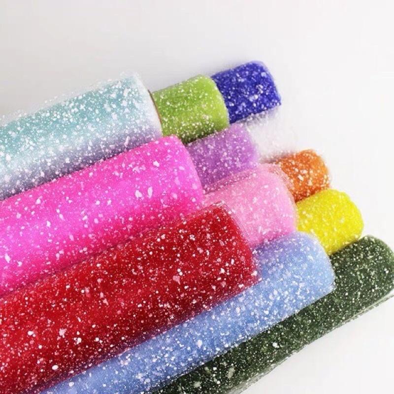 1 Quận lưới tuyết gói hoa, giấy lưới tuyết trang trí, gói quà loại đẹp