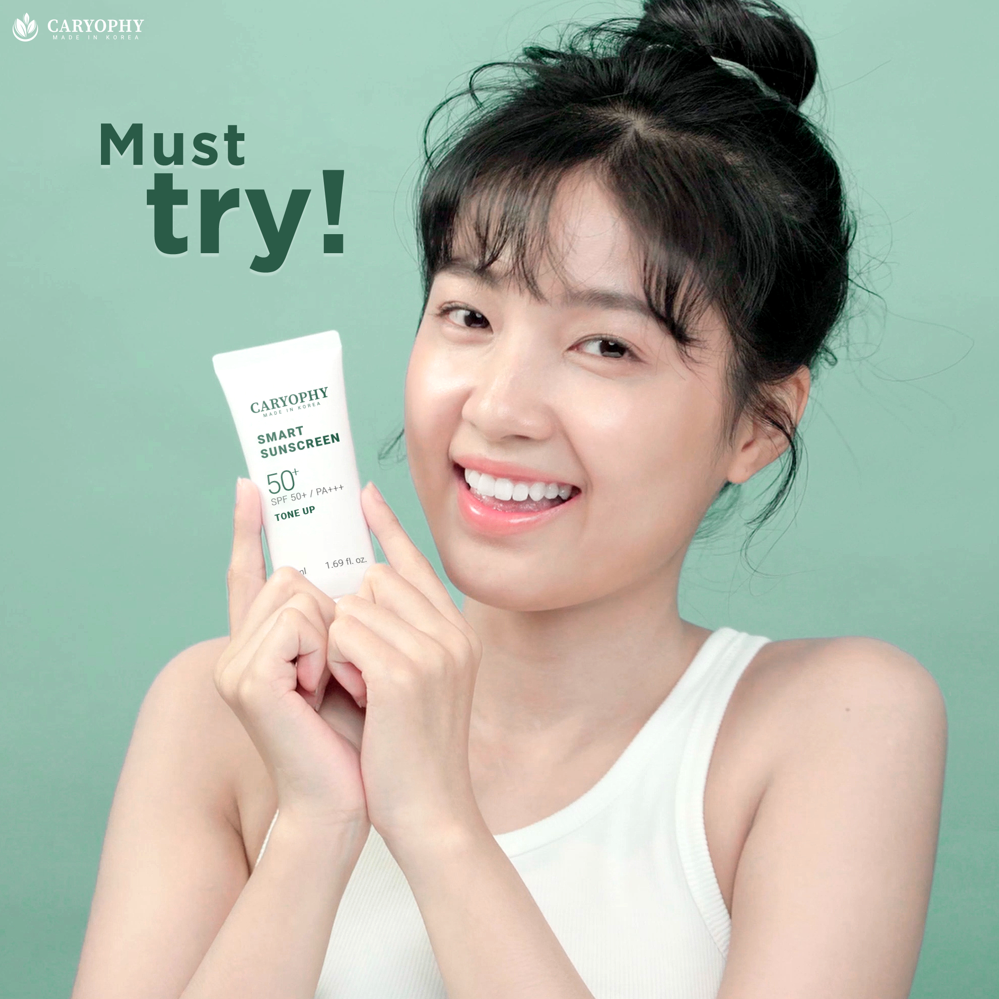 [Gift] 1 Mini kem chống nắng Caryophy Smart Sunscreen 5ml