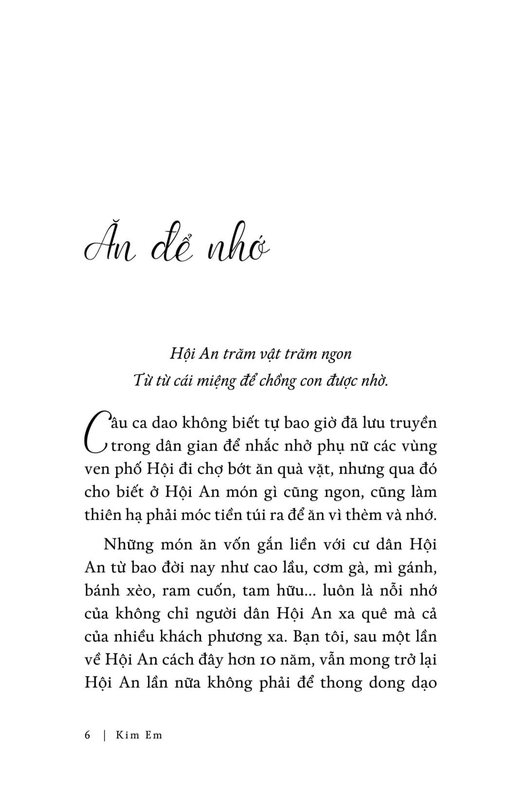 Ăn Để Nhớ - Tản Văn