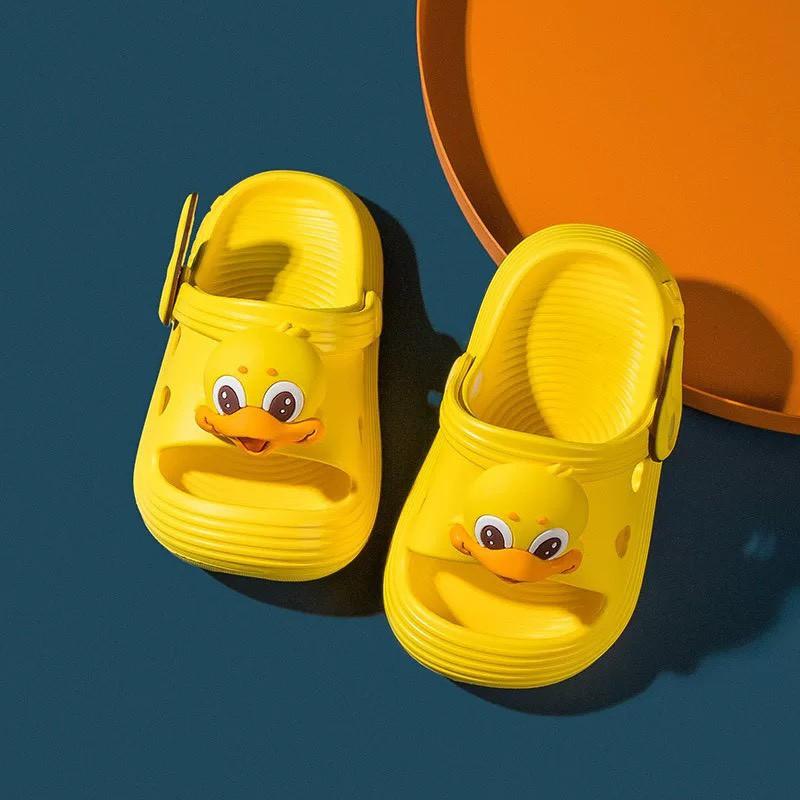 GIÀY DÉP CROCS CHO BÉ TRAI BÉ GÁI SỤC QUAI NGANG HÌNH CON VẬT SIZE TỪ 12 - 24 THÁNG - G150