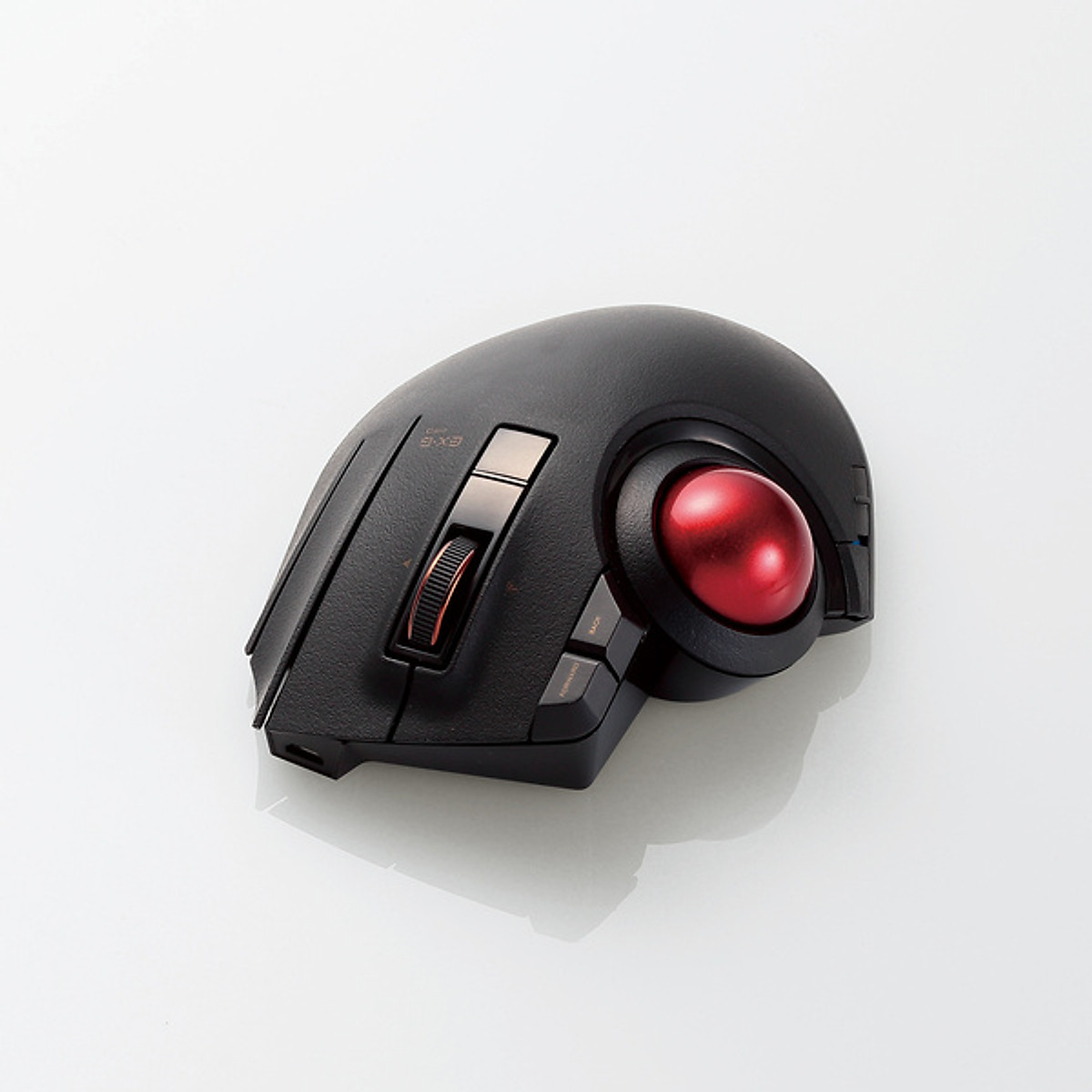 Chuột Trackball bi đỏ không dây, kết nối 3 phương thức ELECOM M-XPT1MRBK - Hàng chính hãng