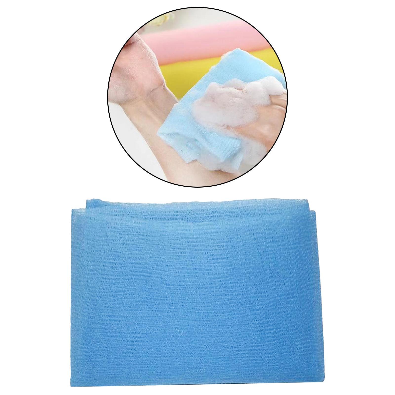 2x Washcloth Bath Towel Household Washing Cleaning Towel Massage Bath Cloth