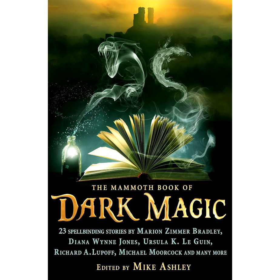 Sách -The Mammoth Book of Dark Magic by Mike Ashley - Fantasy /Short Stories /Anthologies in English