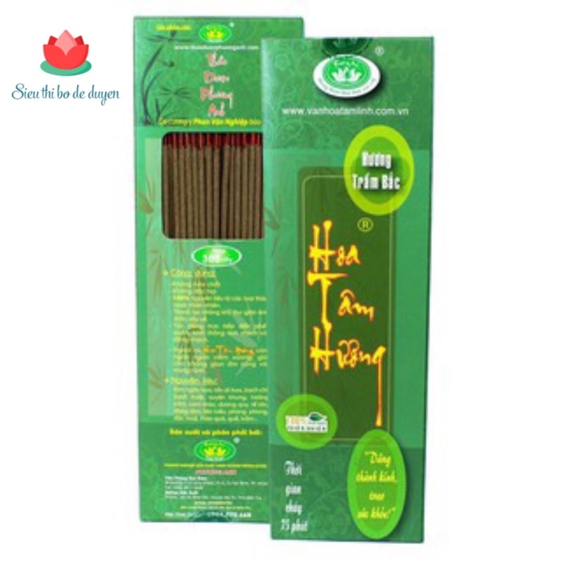 HOA TÂM HƯƠNG TRẦM BẮC/QUẾ 150 CÂY 30CM