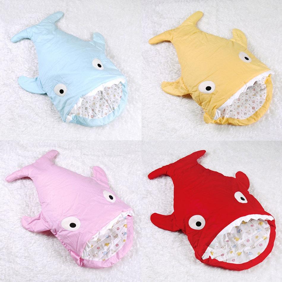 6 Màu Sắc Túi Ngủ Cho Bé Hoạt Hình Dễ Thương Cá Mập Bé Ngủ Túi Mềm Mại Dày Chăn Cá Mập Bé Sơ Sinh Trẻ Sơ Sinh Trẻ Em Ấm Áp đầm