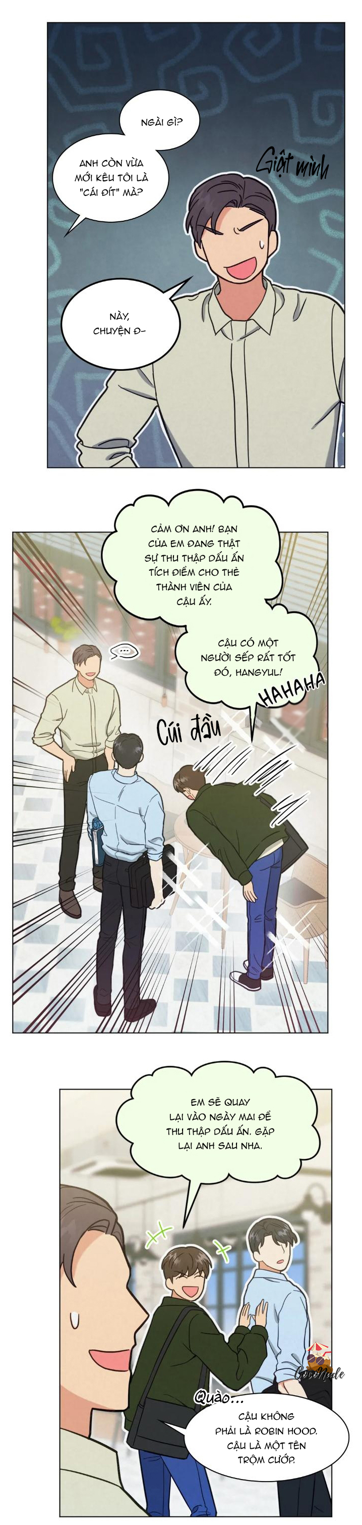 bạn cùng phòng kì lạ chapter 14 14