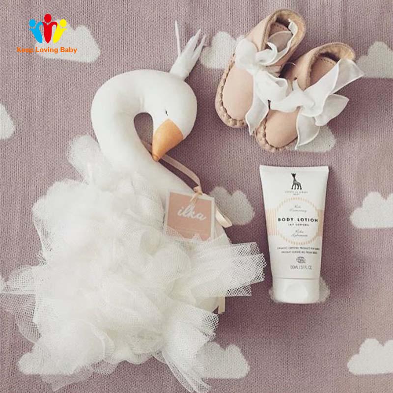 Thiên nga bé gối Trẻ Em phòng ngủ trang trí Kid Plush đồ chơi trẻ sơ sinh bé gái ngủ gối món quà sinh nhật