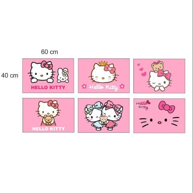 DECAL DÁN MẶT BÀN KITTY HOUSE