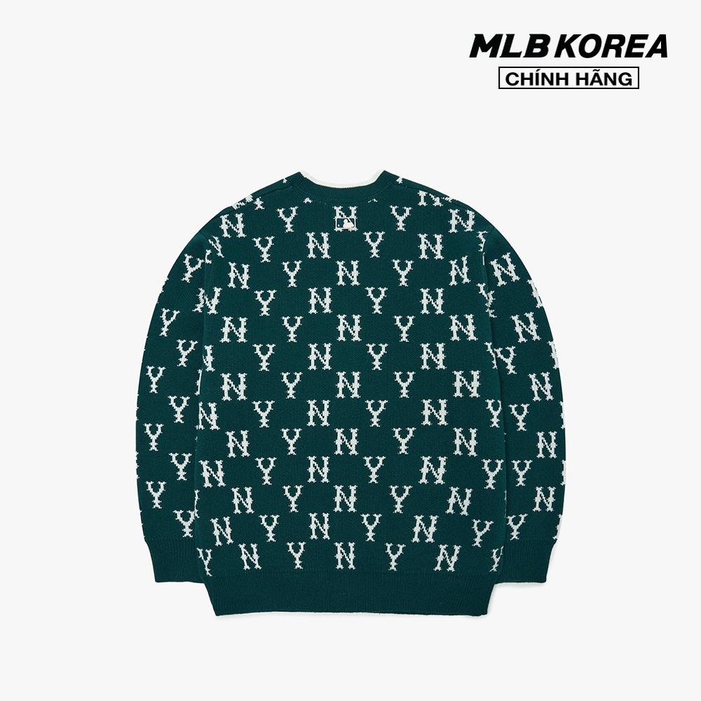 MLB - Áo khoác cardigan phom suông Classic Monogram Front Pattern 3AKCM0124