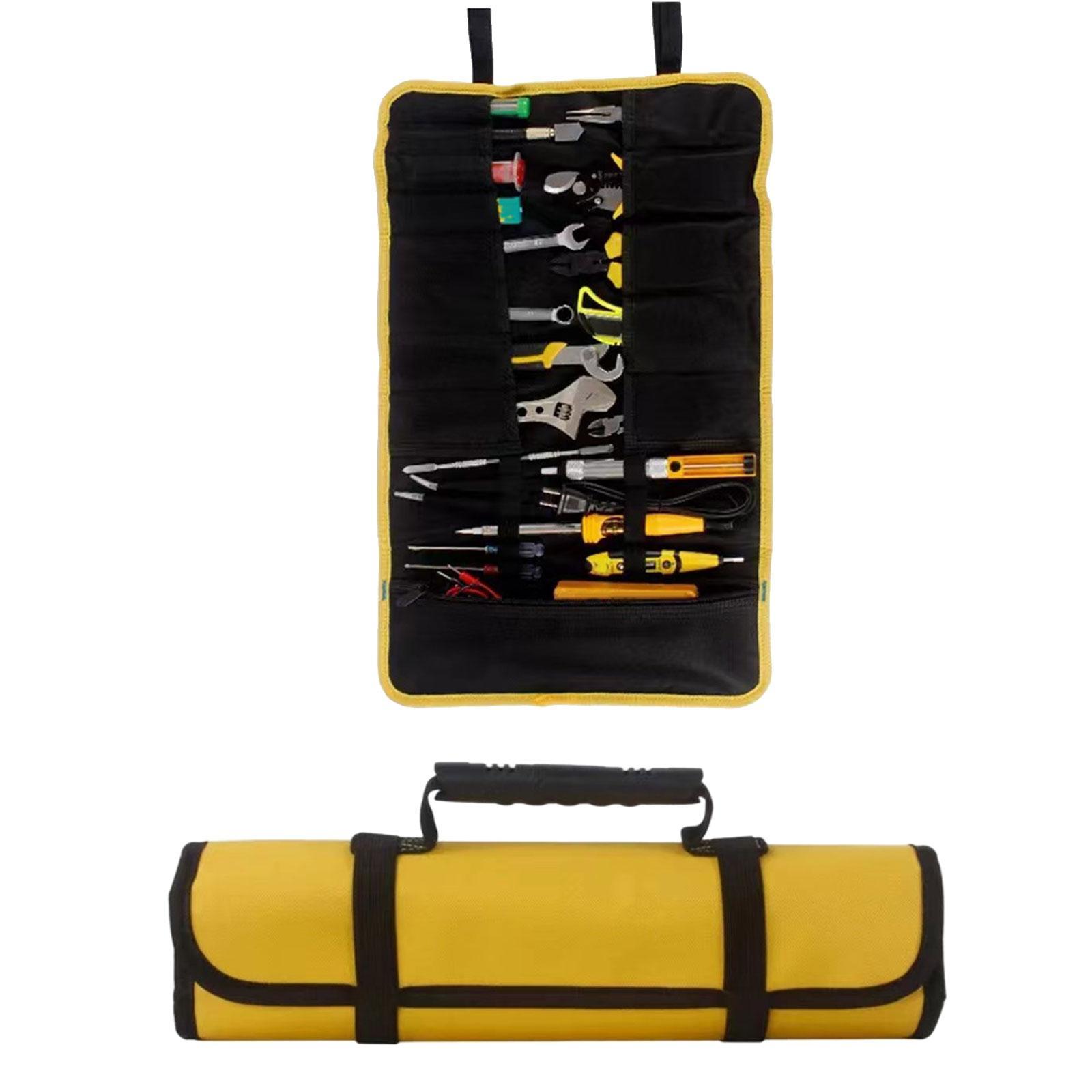 Tool Storage Bag Multifunction Tool Pouch for Construction Camping Carpentry