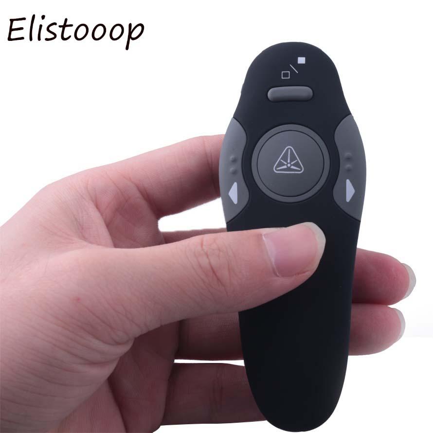 2,4GHz không dây USB PowerPoint Trình bày PPT Flip Pen Con trỏ Người trình bày với điều khiển từ xa ánh sáng đỏ cho giáo viên