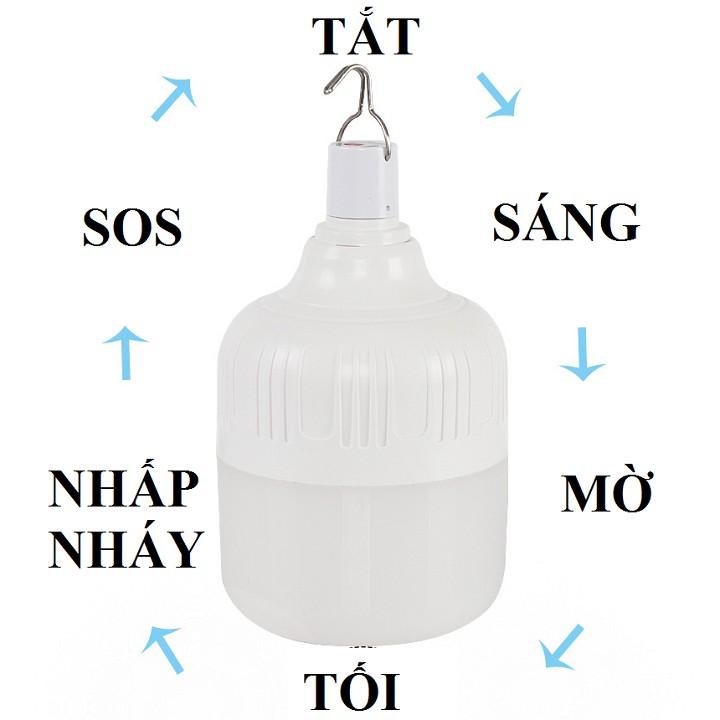 Đèn LED tích điện 5v - từ 100w đến 200w