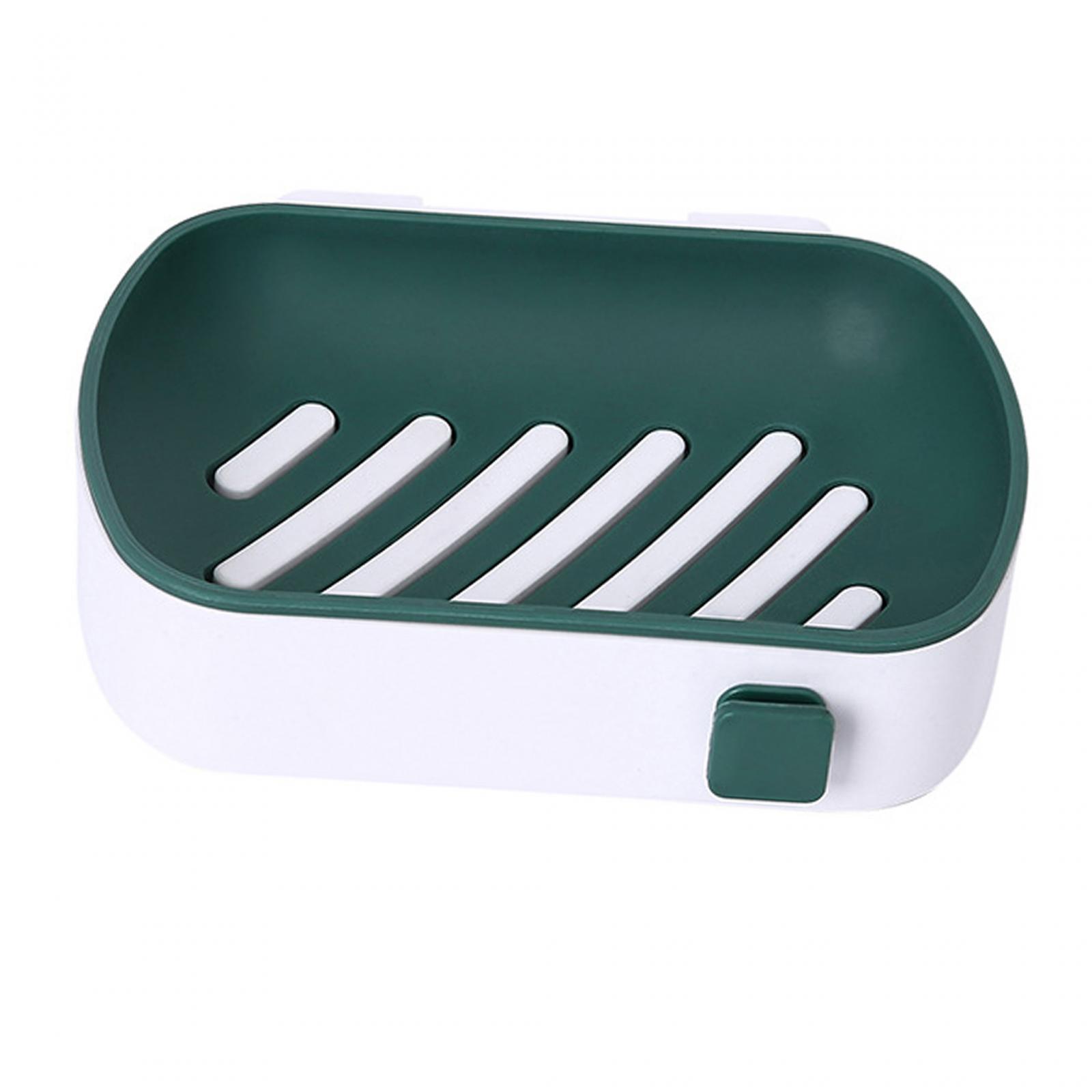 Soap Dish with Drain Soap Holder Case Detachable Soap Holder for Bath Tub