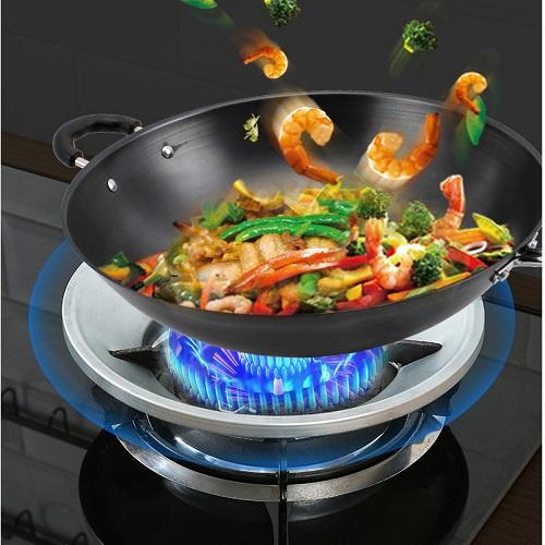 Kiềng Chắn Gió Bếp Gas Tròn Giúp Tiết Kiệm Gas, Giúp Tập Trung Nhiệt Độ Nấu Đồ Ăn Nhanh Hơn