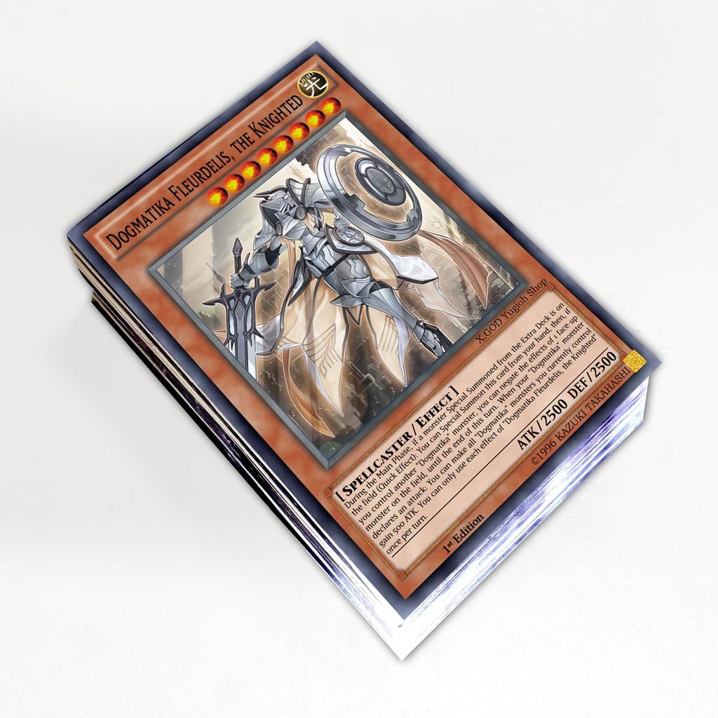 Bài Yugioh ️️ Thẻ bài Yugioh Dogmatika Invocked deck 54 lá