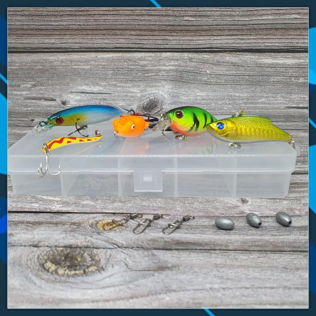 Bộ Combo Mồi Lure 5 Tầng Nước Đầy Đủ