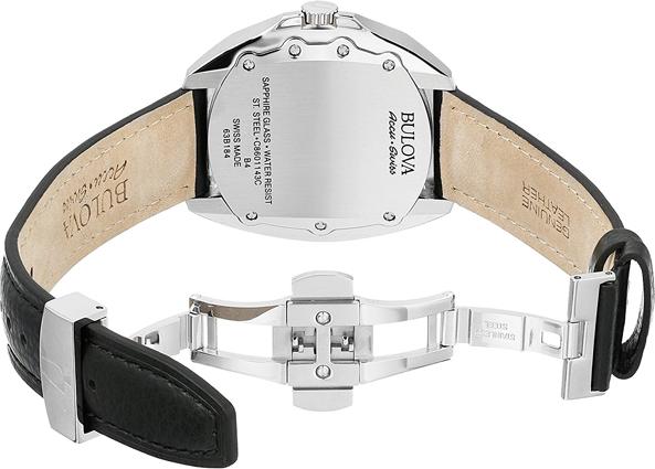 Đồng Hồ Nam Dây Da BULOVA 63B184 (42mm) - Đen